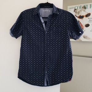 Airwalk Stars Button Down Size Small